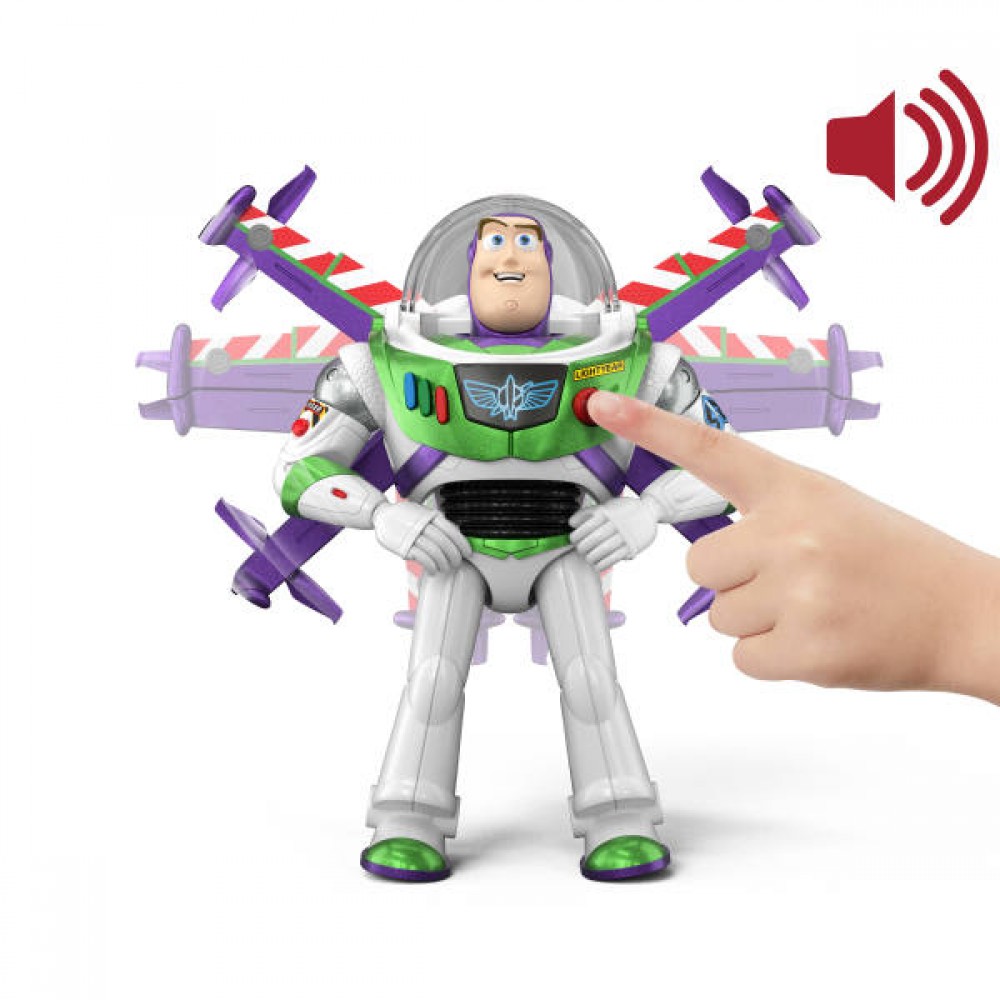 TOY STORY ΦΙΓΟΥΡΑ ΜΠΑΖ 30ΕΚ. ΜΕ ΚΙΝΗΣΗ ΚΑΙ ΗΧΟΥΣ (JKL97)