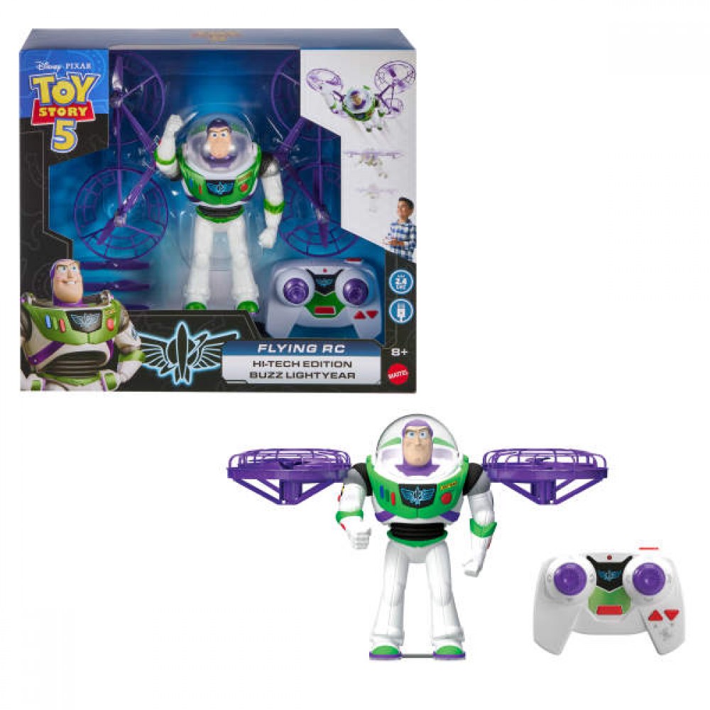 TOY STORY ΜΠΑΖ ΠΟΥ ΠΕΤΑΕΙ RC (JKV53)