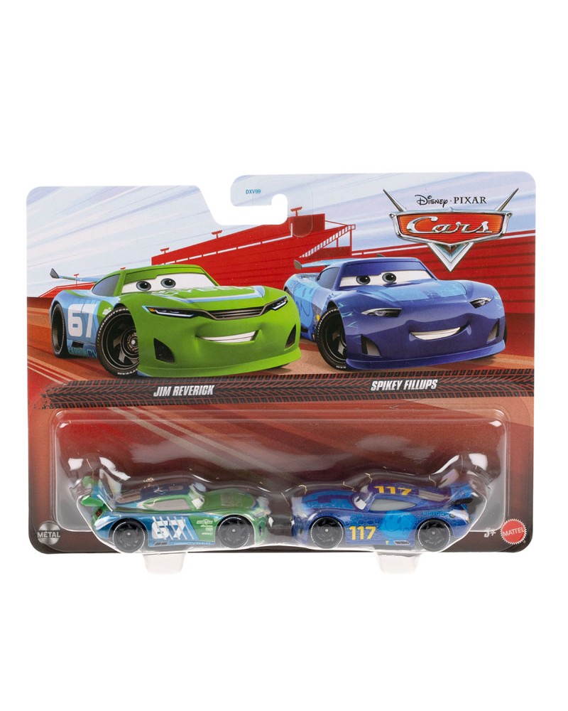 CARS ΑΥΤΟΚΙΝΗΤΑΚΙΑ ΣΕΤ ΤΩΝ 2 JIM REVERICK & SPIKEY FILLUPS (JKW70)