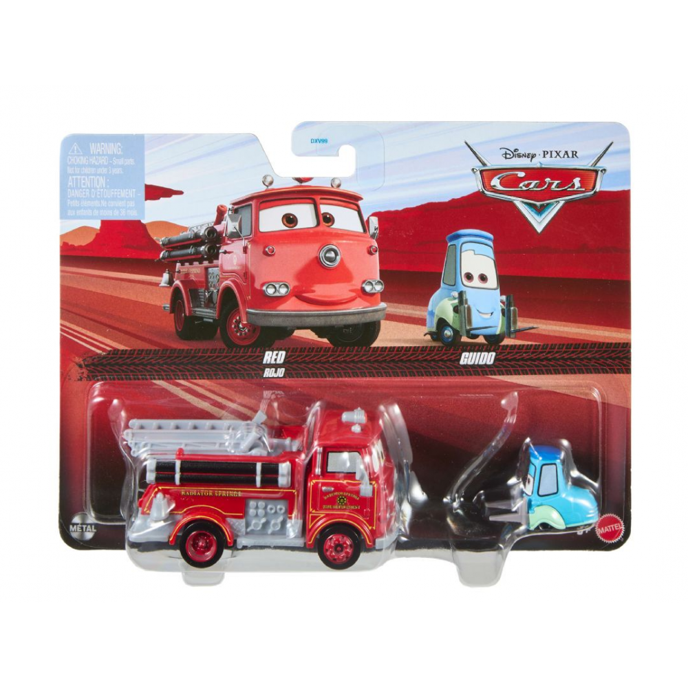 CARS ΑΥΤΟΚΙΝΗΤΑΚΙΑ ΣΕΤ ΤΩΝ 2 RED & GUIDO (JKW74)