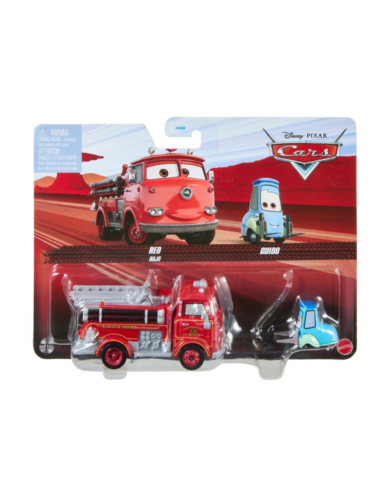 CARS ΑΥΤΟΚΙΝΗΤΑΚΙΑ ΣΕΤ ΤΩΝ 2 RED & GUIDO (JKW74)