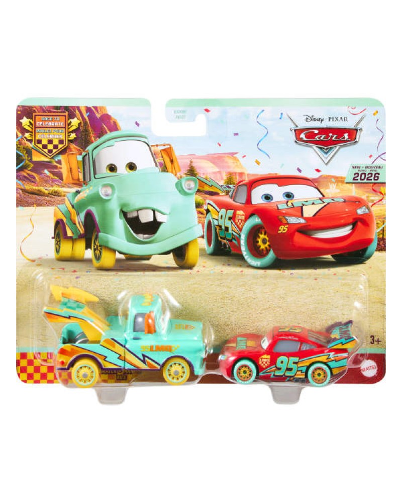 CARS ΑΥΤΟΚΙΝΗΤΑΚΙΑ ΣΕΤ ΤΩΝ 2 MATTER & LIGHTNING McQUEEN (JKW75)