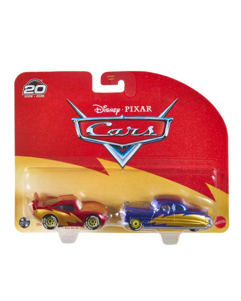 CARS ΑΥΤΟΚΙΝΗΤΑΚΙΑ ΣΕΤ ΤΩΝ 2 LIGHTNING McQUEEN & DUC HUDSON (JKW77)