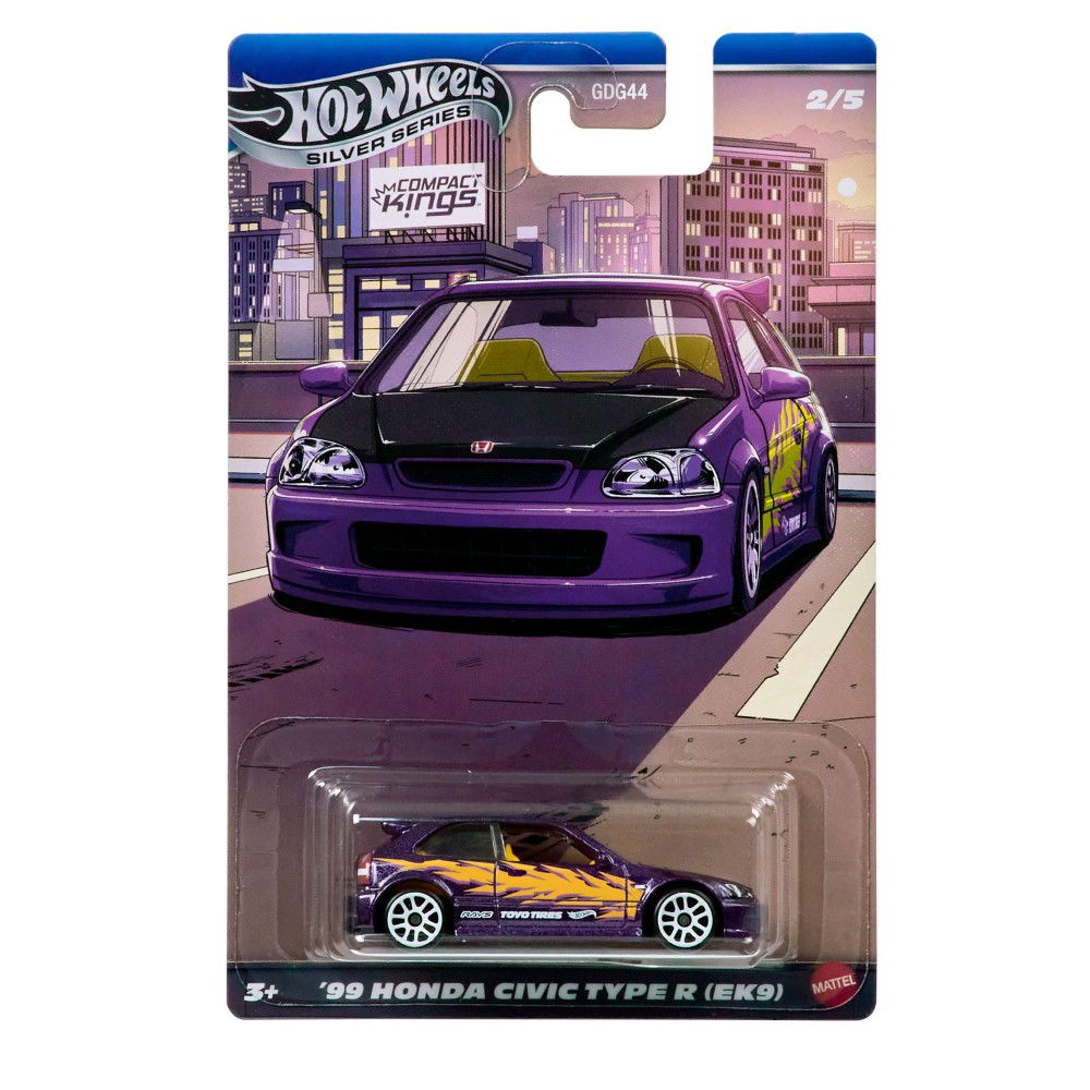HOT WHEELS ΑΥΤΟΚΙΝΗΤΑΚΙΑ SUBCOMPACTS '99 HONDA CIVIC TYPE R (EK9) (JKX57)