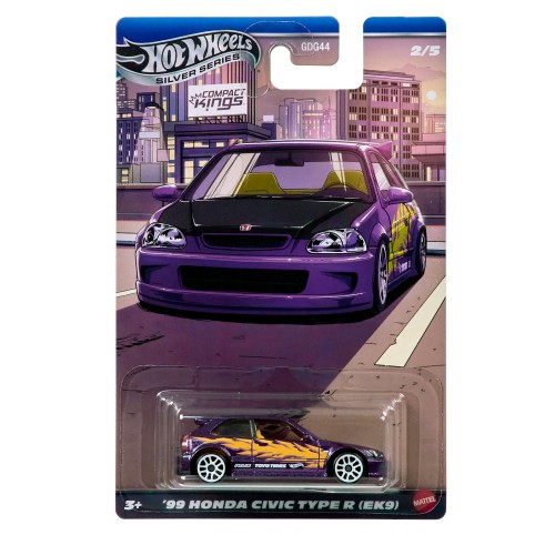 HOT WHEELS ΑΥΤΟΚΙΝΗΤΑΚΙΑ SUBCOMPACTS '99 HONDA CIVIC TYPE R (EK9) (JKX57)