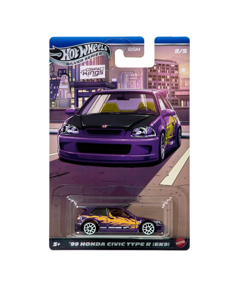 HOT WHEELS ΑΥΤΟΚΙΝΗΤΑΚΙΑ SUBCOMPACTS '99 HONDA CIVIC TYPE R (EK9) (JKX57)