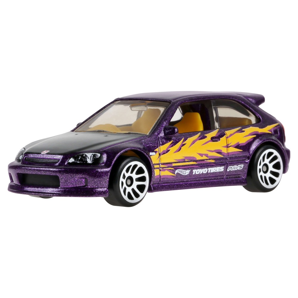 HOT WHEELS ΑΥΤΟΚΙΝΗΤΑΚΙΑ SUBCOMPACTS '99 HONDA CIVIC TYPE R (EK9) (JKX57)
