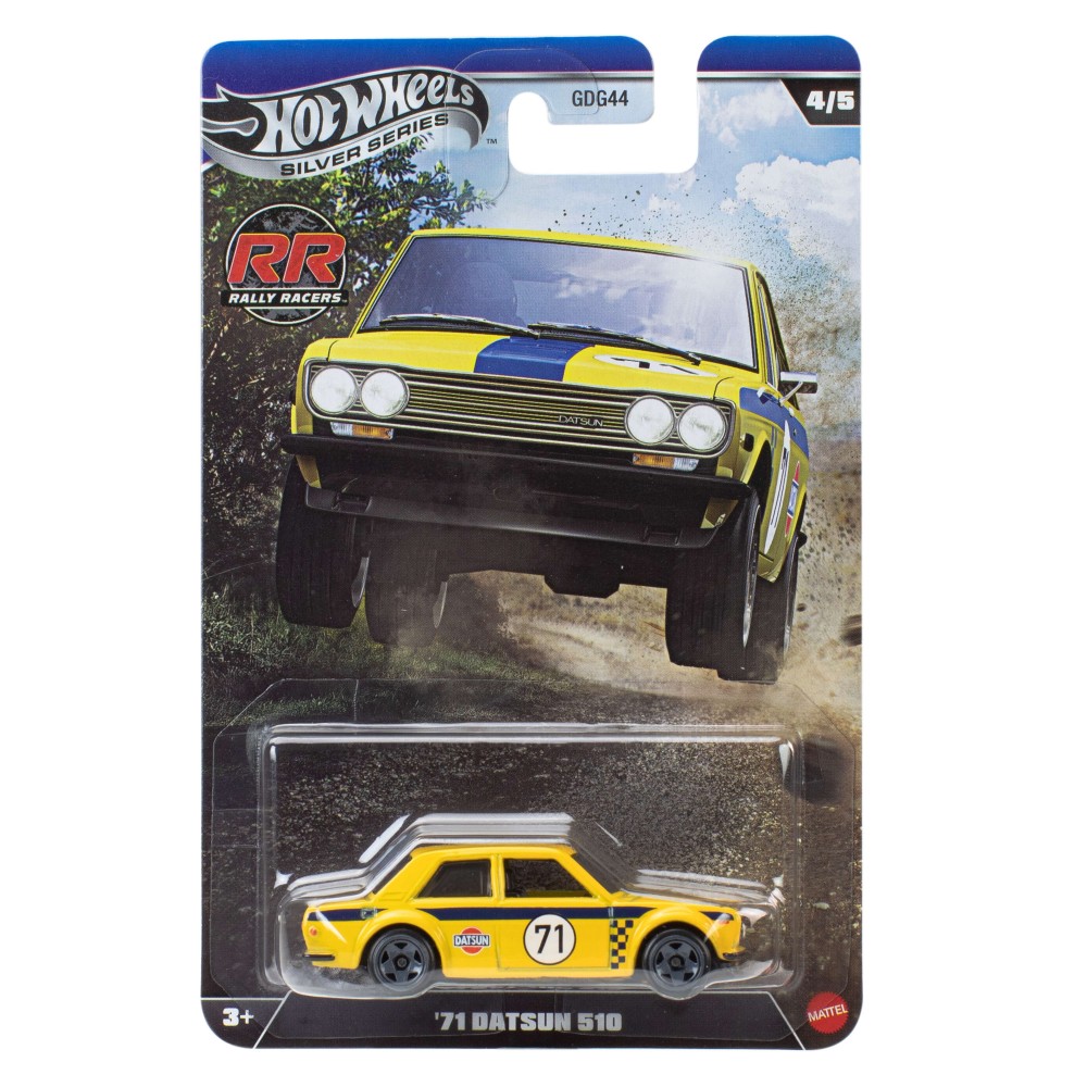 HOT WHEELS ΑΥΤΟΚΙΝΗΤΑΚΙΑ INTERNATIONAL RALLY '71 DATSUN 510 (JKX64)