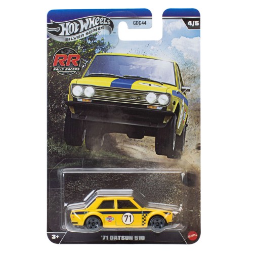 HOT WHEELS ΑΥΤΟΚΙΝΗΤΑΚΙΑ INTERNATIONAL RALLY '71 DATSUN 510 (JKX64)