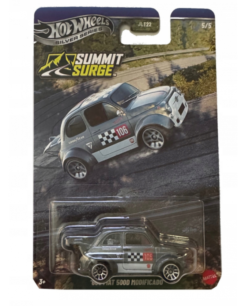 HOT WHEELS ΑΥΤΟΚΙΝΗΤΑΚΙΑ UK HILL CLIMBERS '60S FIAT 500D MODIFICADO (JKX70)