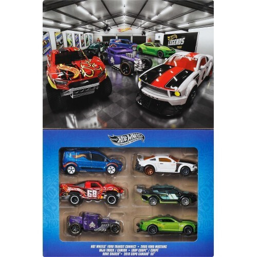 HOT WHEELS ΑΥΤΟΚΙΝΗΤΑΚΙΑ LEGENDS ΣΕΤ ΤΩΝ 6 (JLB24)