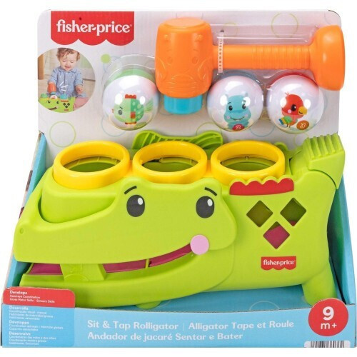 FISHER PRICE - ΚΡΟΚΟΔΕΙΛΟΣ ΠΑΙΧΝΙΔΙ ΜΕ ΜΠΑΛΙΤΣΕΣ (JLB94)