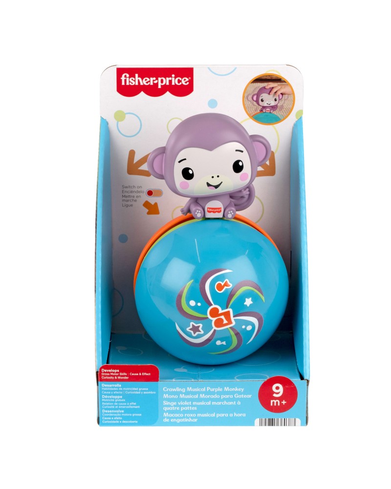FISHER PRICE ΜΑΊΜΟΥΔΑΚΙ ΜΠΑΛΙΤΣΑ ΜΕ ΚΙΝΗΣΗ (JLB95)