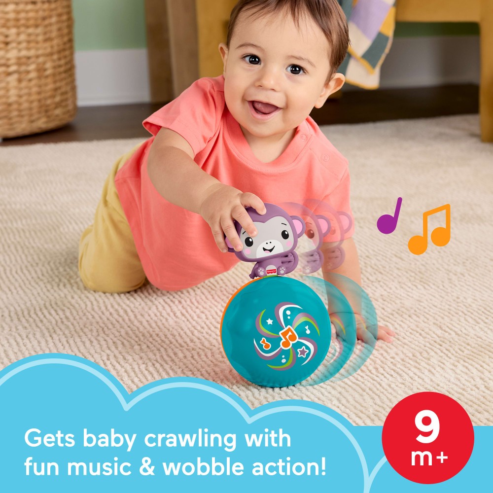 FISHER PRICE ΜΑΊΜΟΥΔΑΚΙ ΜΠΑΛΙΤΣΑ ΜΕ ΚΙΝΗΣΗ (JLB95)