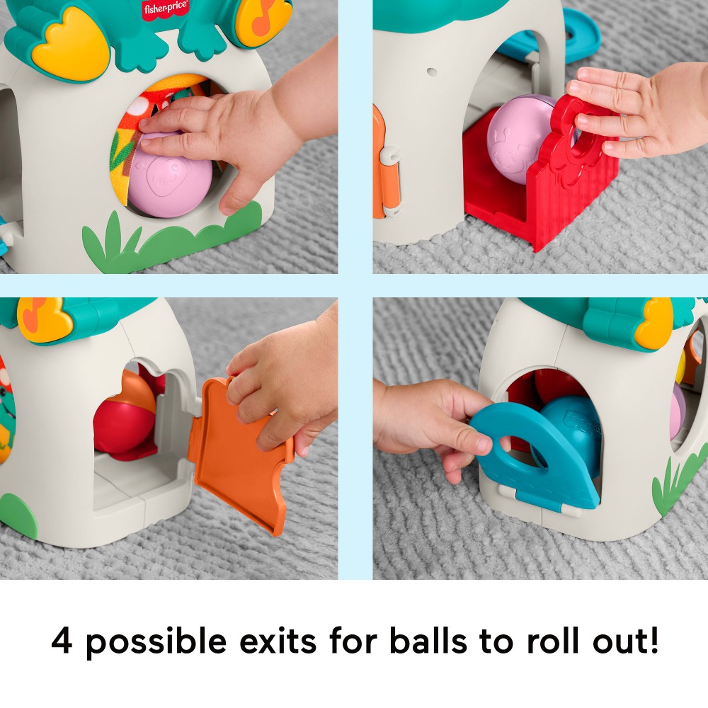 FISHER PRICE ΒΑΤΡΑΧΟΣ ME ΜΠΑΛΙΤΣΕΣ ΗΧΟΙ & ΦΩΤΑ (JLB96)