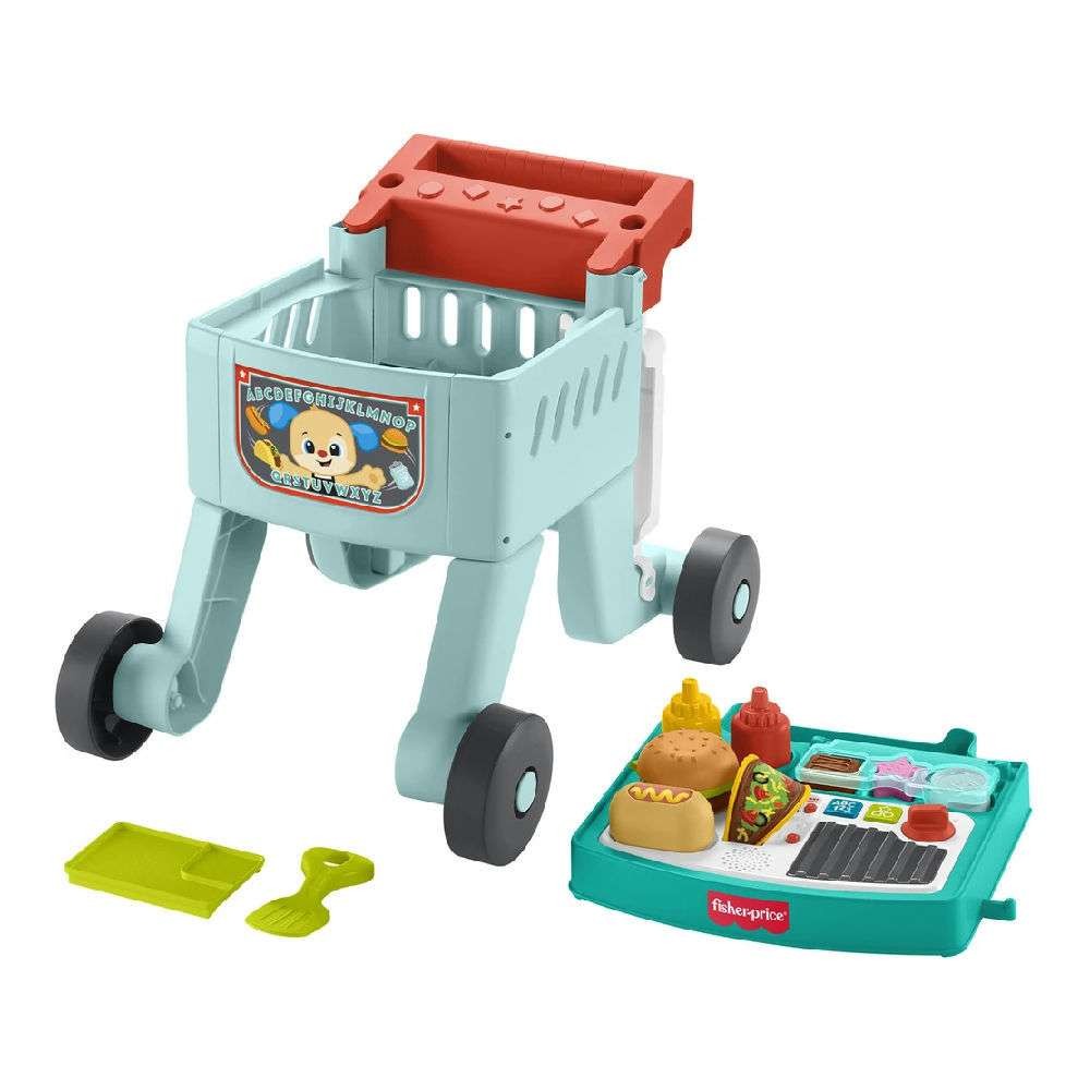 FISHER PRICE LAUGH & LEARN ΕΚΠΑΙΔΕΥΤΙΚΟ ΚΑΡΟΤΣΑΚΙ ΓΙΑ ΨΩΝΙΑ ΣΤΡΑΤΑ 4 ΣΕ 1 (JLM95)
