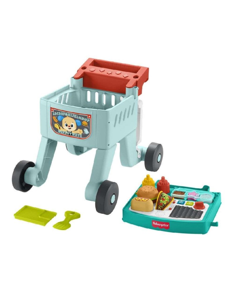 FISHER PRICE LAUGH & LEARN ΕΚΠΑΙΔΕΥΤΙΚΟ ΚΑΡΟΤΣΑΚΙ ΓΙΑ ΨΩΝΙΑ ΣΤΡΑΤΑ 4 ΣΕ 1 (JLM95)