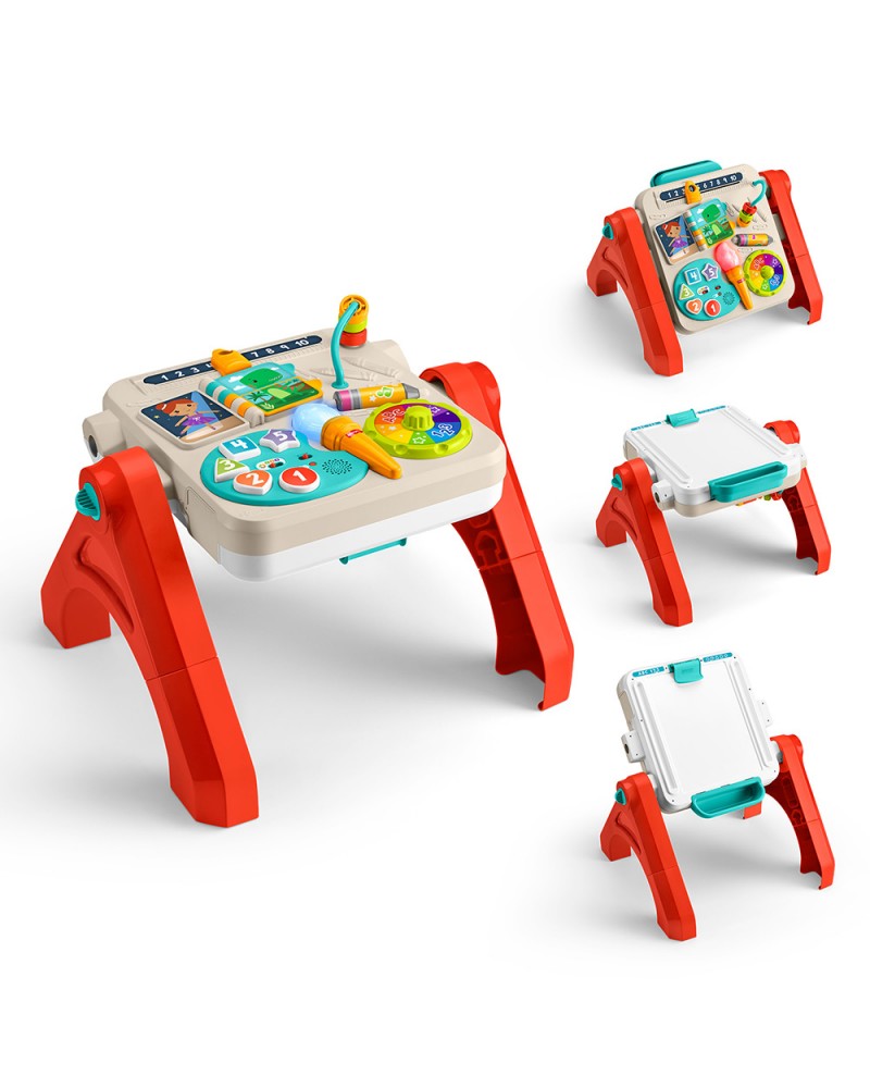 FISHER PRICE ΕΚΠΑΙΔΕΥΤΙΚΟ ΤΡΑΠΕΖΙ-ΠΙΝΑΚΑΣ 4 ΣΕ 1 (JLM96)