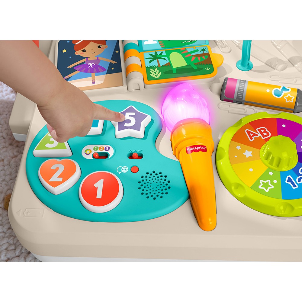 FISHER PRICE ΕΚΠΑΙΔΕΥΤΙΚΟ ΤΡΑΠΕΖΙ-ΠΙΝΑΚΑΣ 4 ΣΕ 1 (JLM96)