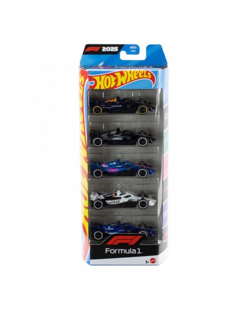 HOT WHEELS AYTOKΙΝΗTAKIA F1 (2026 ΟΜΑΔΕΣ) ΣΕΤ ΤΩΝ 5 (JLN11)