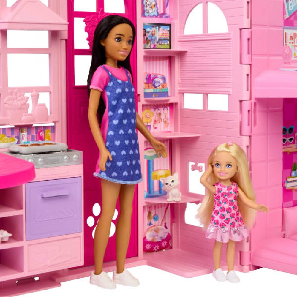 BARBIE ΕΞΟΧΙΚΟ ΣΠΙΤΙ (JMD27)