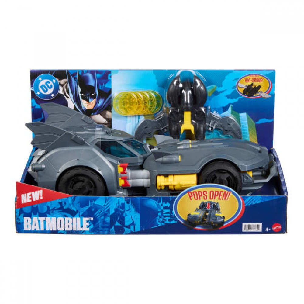 DC BATMOBILE (JMD52)
