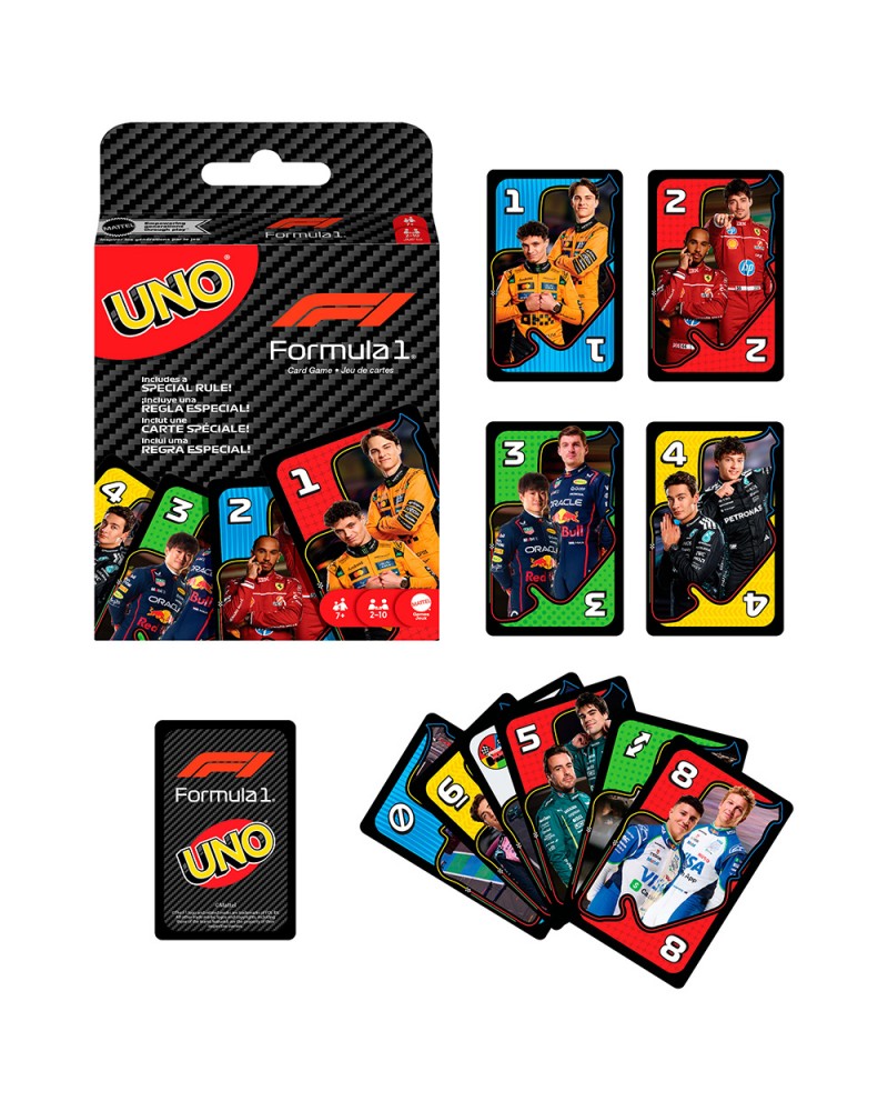 ΕΠΙΤΡΑΠΕΖΙΟ ΚΑΡΤΩΝ UNO FORMULA 1 (JMF10)