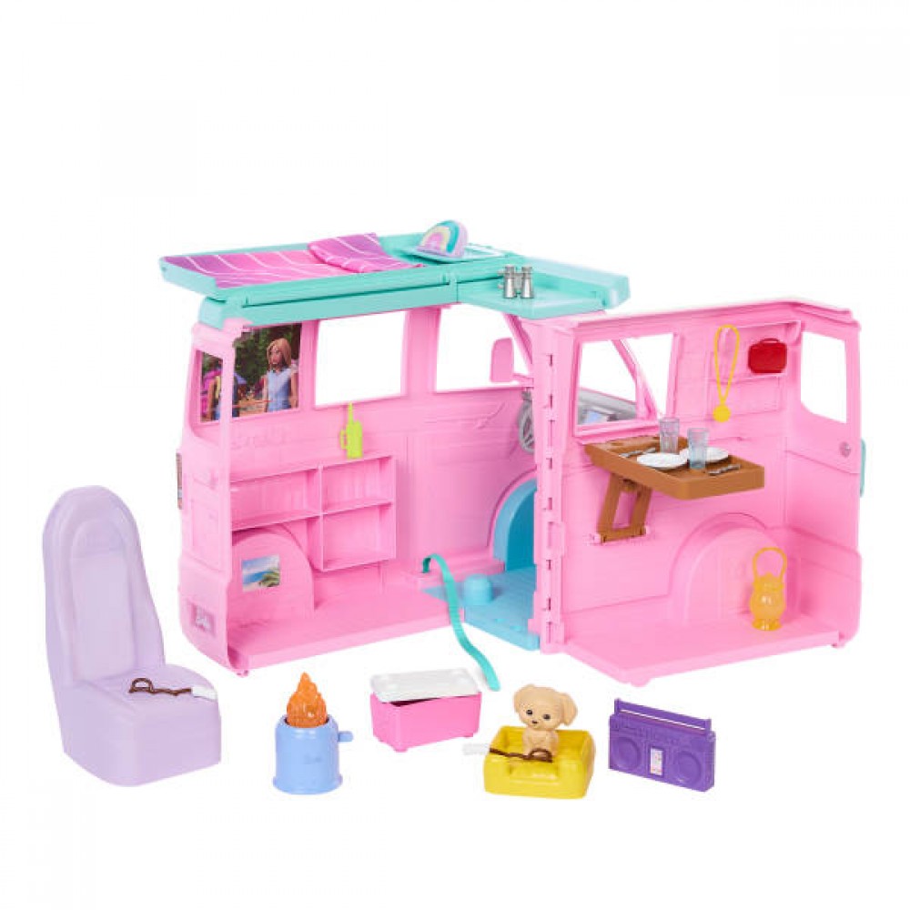 BARBIE ROADTRIP ΤΡΟΧΟΣΠΙΤΟ (JMK45)