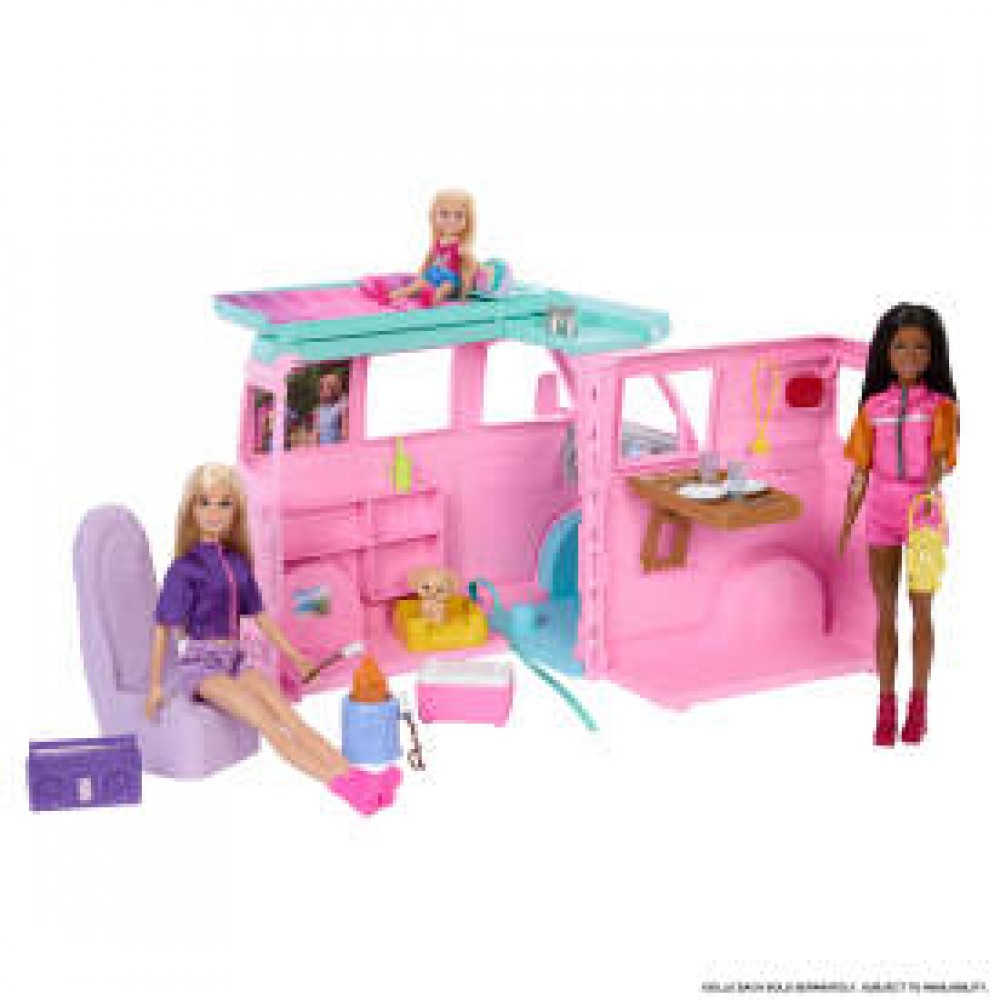 BARBIE ROADTRIP ΤΡΟΧΟΣΠΙΤΟ (JMK45)
