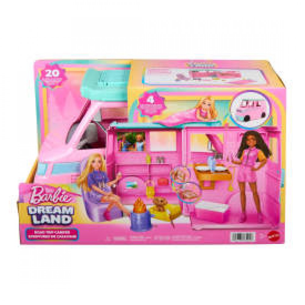 BARBIE ROADTRIP ΤΡΟΧΟΣΠΙΤΟ (JMK45)