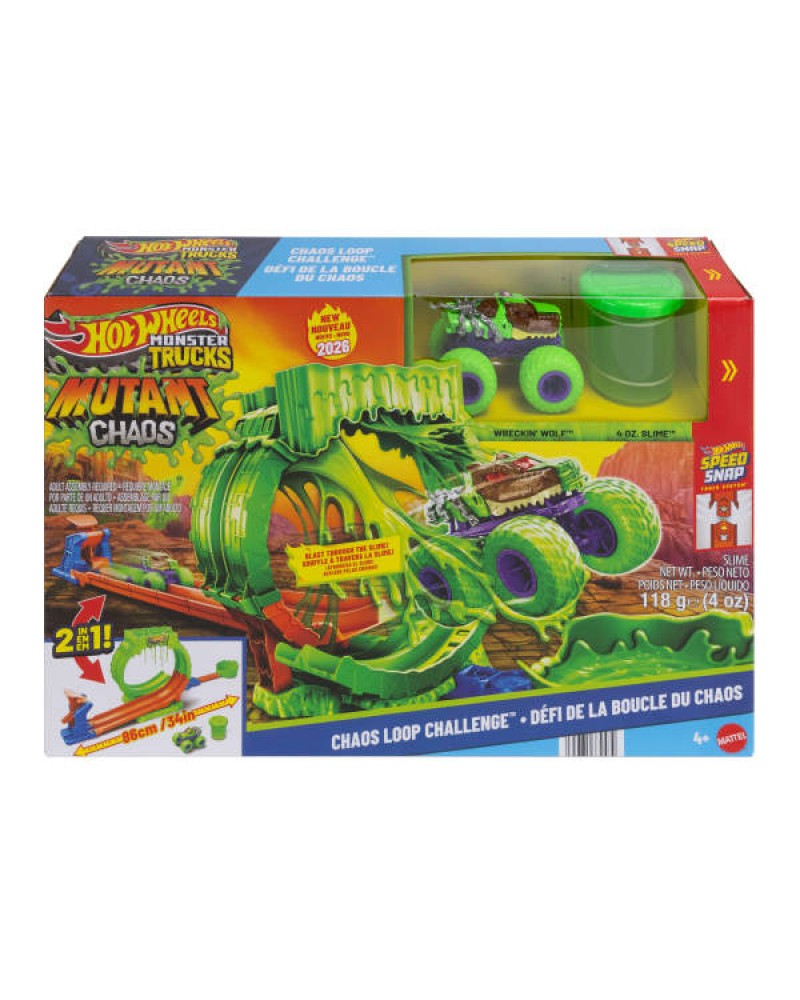 MONSTER TRUCKS ΠΙΣΤΑ ΣΥΓΚΡΟΥΣΗΣ ME SLIME (JMK91)