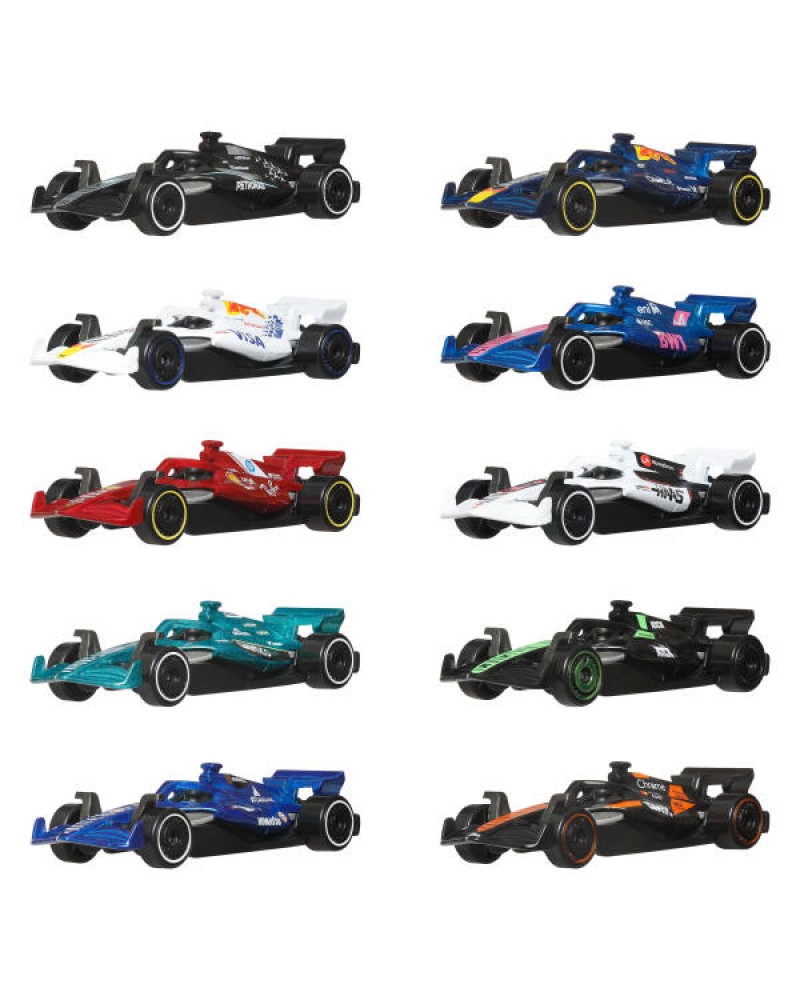 HOT WHEELS AYTOKΙΝΗTAKIA F1 ΣΕΤ ΤΩΝ 10 (JMM24)
