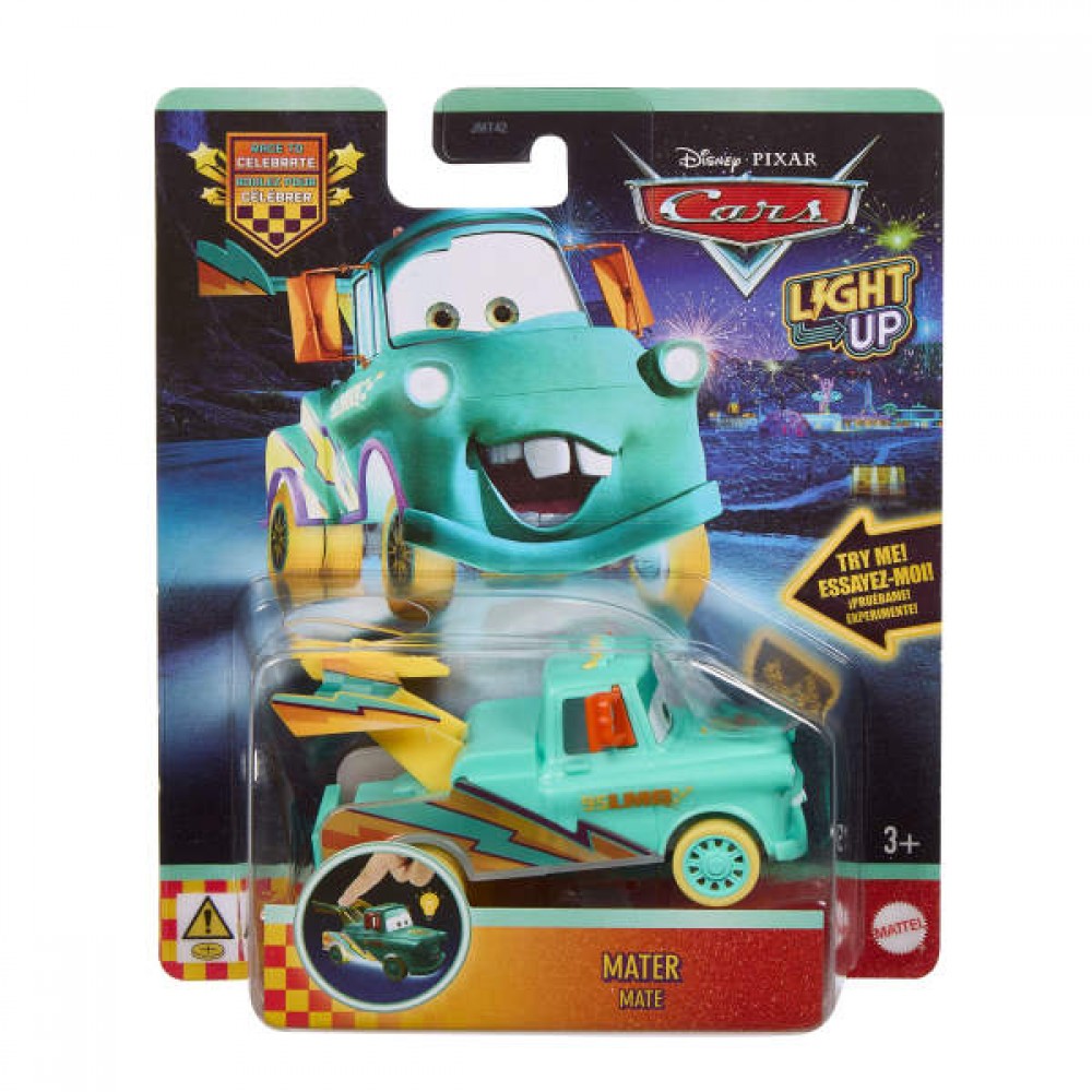 CARS ΑΥΤΟΚΙΝΗΤΑΚΙΑ LIGHT-UP MATER (JMT45)