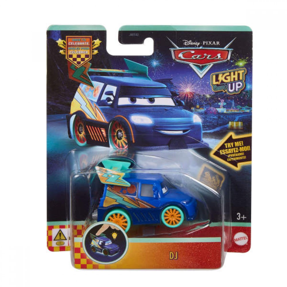 CARS ΑΥΤΟΚΙΝΗΤΑΚΙΑ LIGHT-UP DJ (JMT46)