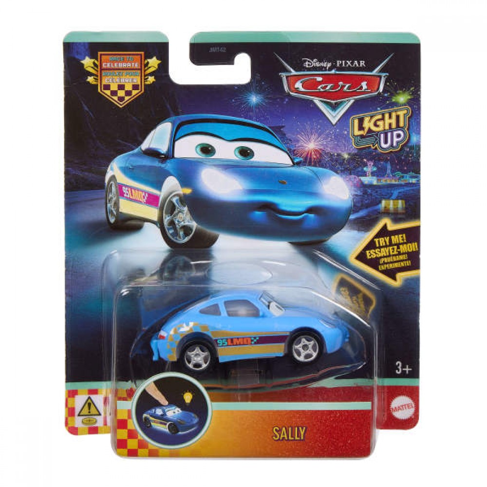 CARS ΑΥΤΟΚΙΝΗΤΑΚΙΑ LIGHT-UP SALLY (JMT49)