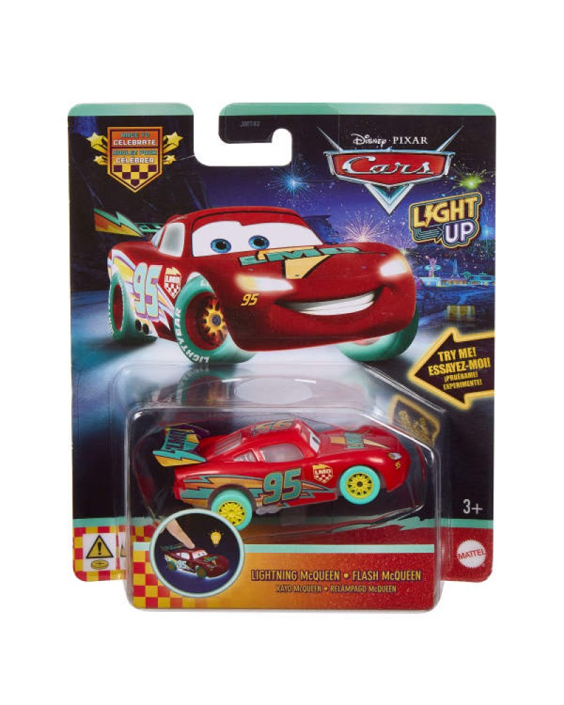 CARS ΑΥΤΟΚΙΝΗΤΑΚΙΑ LIGHT-UP LIGHTNING MCQUEEN (JMT44)
