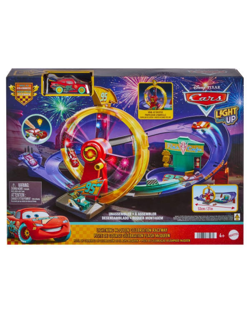 CARS SUPER ΠΙΣΤΑ LIGHT UP (JMT57)