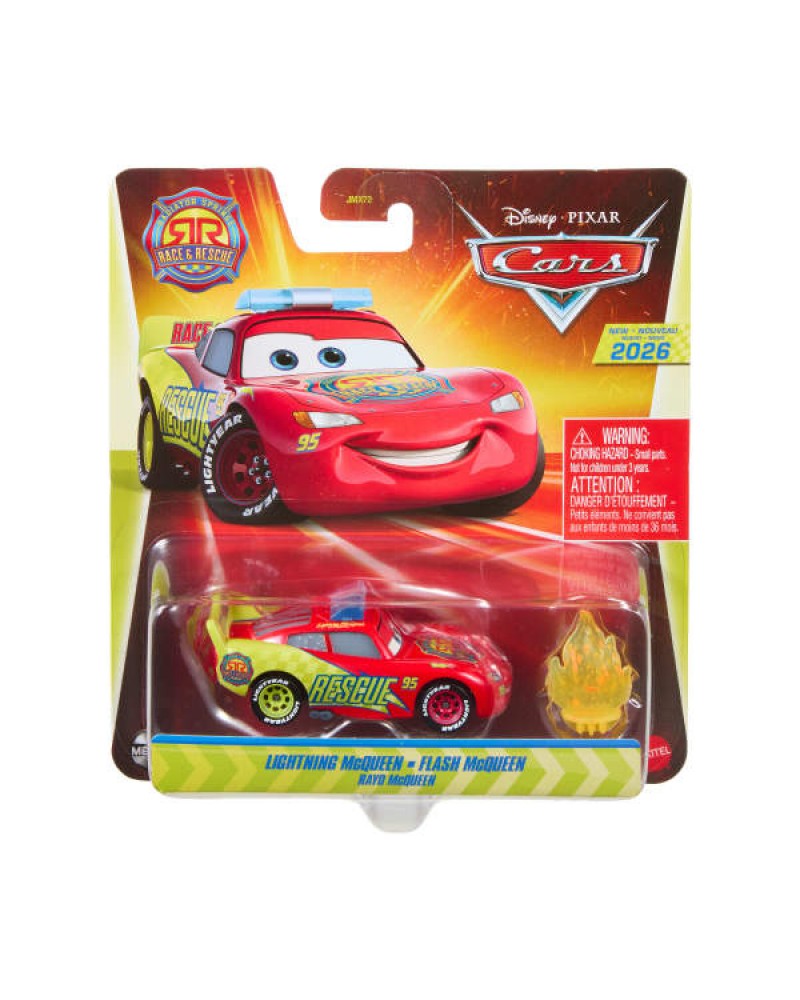 CARS ΑΥΤΟΚΙΝΗΤΑΚΙΑ DC RESCUE MCQUEEN ΜΕ ΑΞΕΣΟΥΑΡ (JMX73)