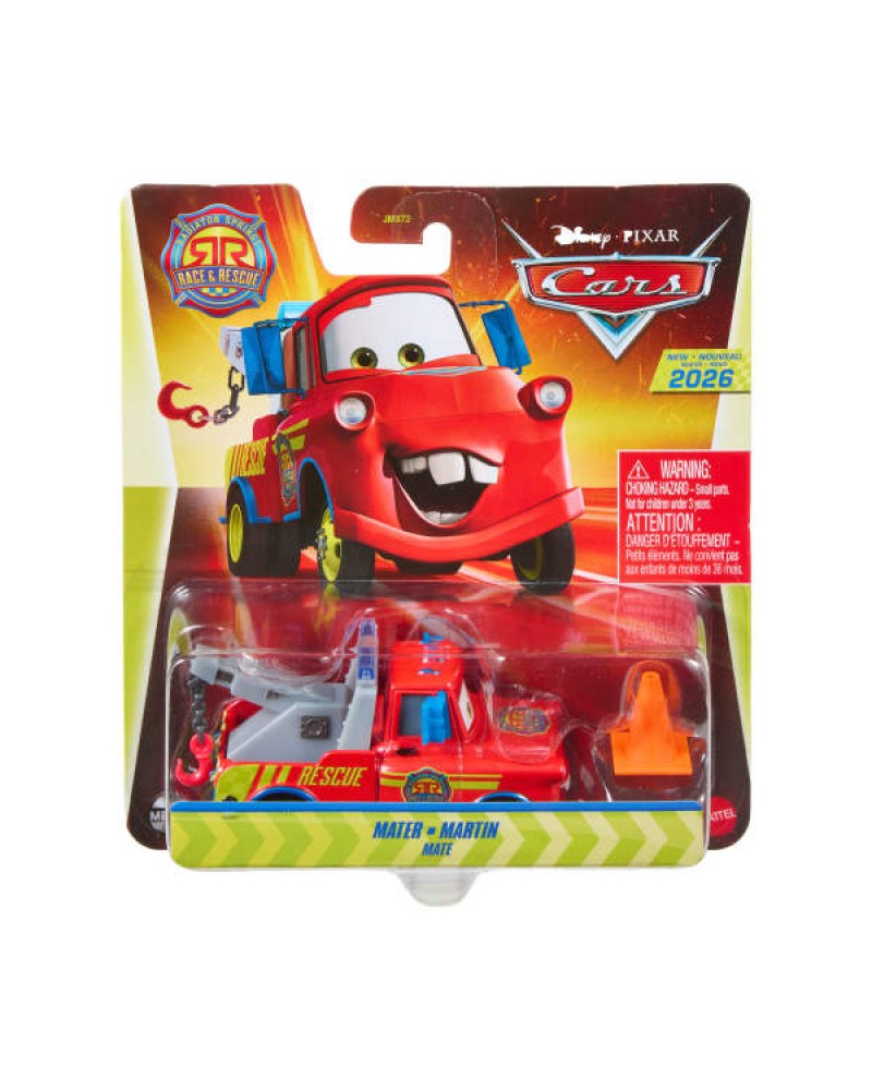 CARS ΑΥΤΟΚΙΝΗΤΑΚΙΑ DC RESCUE MATER ΜΕ ΑΞΕΣΟΥΑΡ (JMX74)