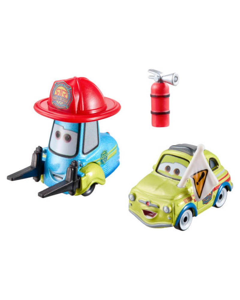 CARS ΑΥΤΟΚΙΝΗΤΑΚΙΑ DC RESCUE LUIGI & GUIDO ΜΕ ΑΞΕΣΟΥΑΡ (JMX75)