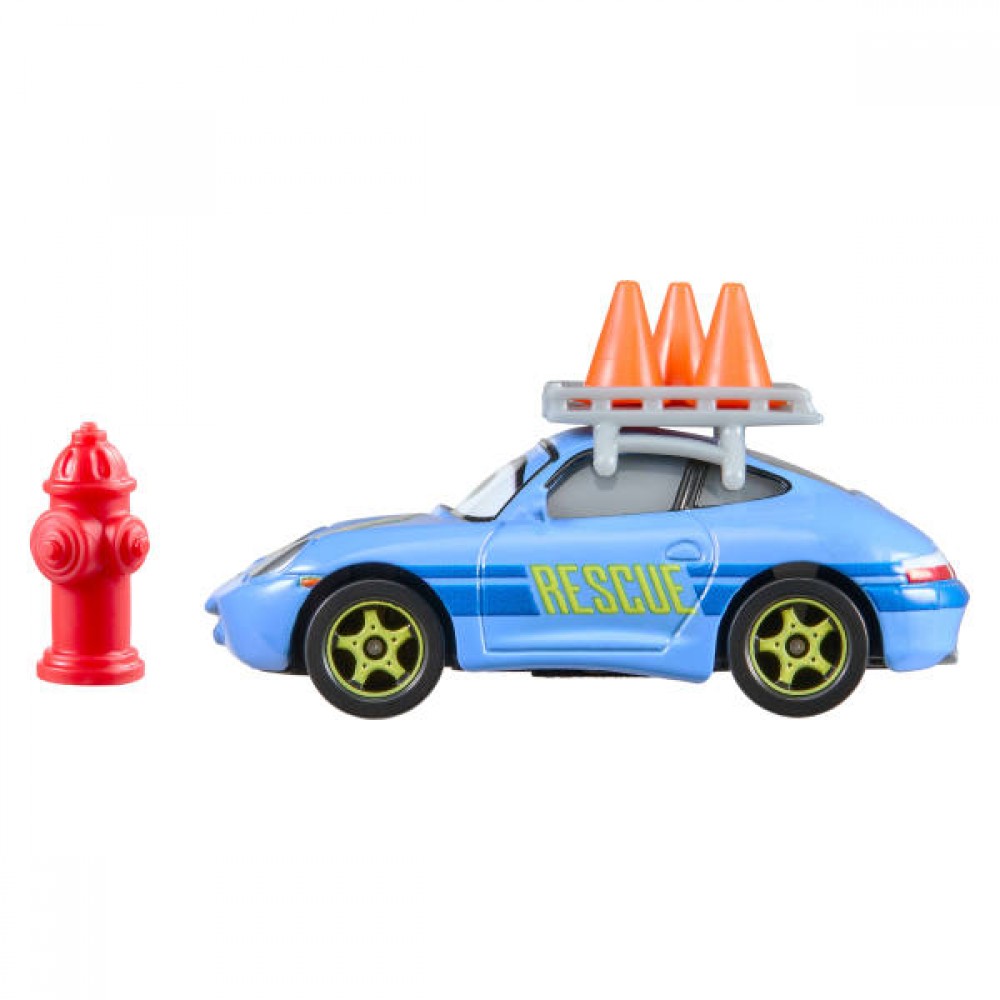 CARS ΑΥΤΟΚΙΝΗΤΑΚΙΑ DC RESCUE SALLY ΜΕ ΑΞΕΣΟΥΑΡ (JMX76)