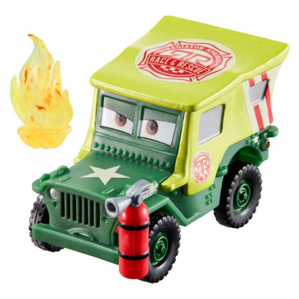 CARS ΑΥΤΟΚΙΝΗΤΑΚΙΑ DC RESCUE SARGE ΜΕ ΑΞΕΣΟΥΑΡ (JMX77)