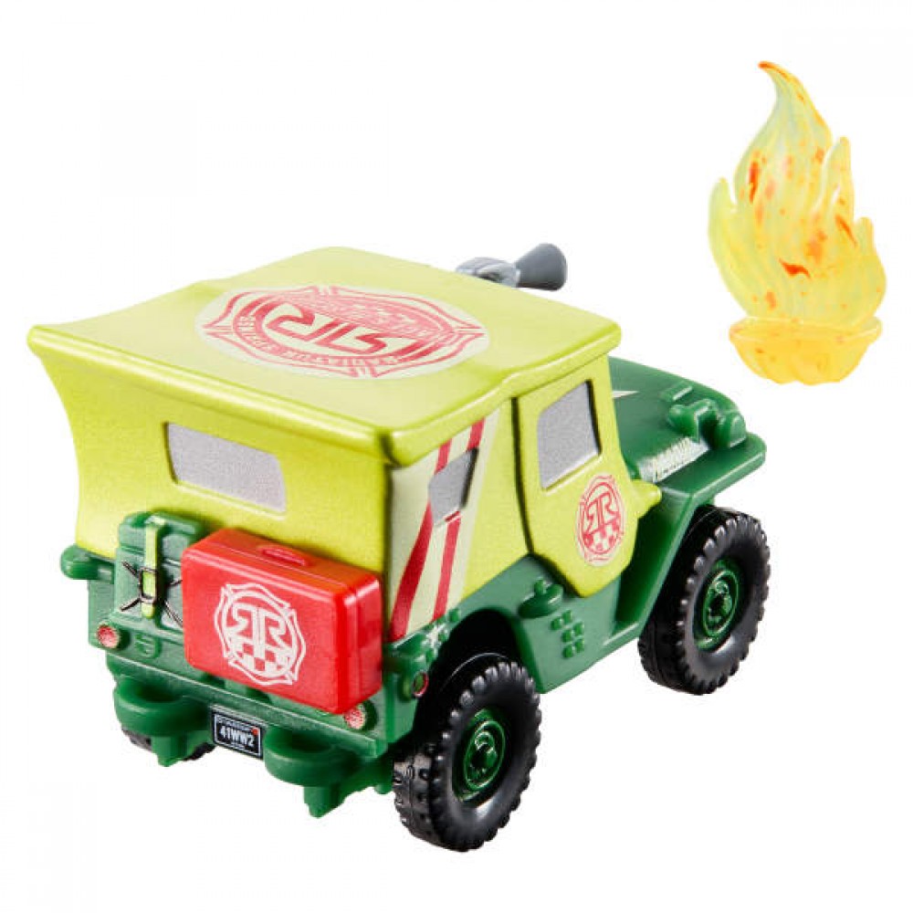 CARS ΑΥΤΟΚΙΝΗΤΑΚΙΑ DC RESCUE SARGE ΜΕ ΑΞΕΣΟΥΑΡ (JMX77)