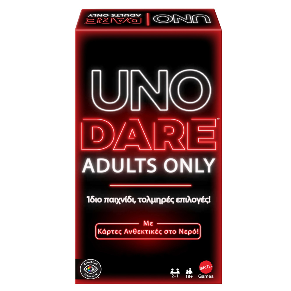 ΕΠΙΤΡΑΠΕΖΙΟ ΠΑΙΧΝΙΔΙ ΕΝΗΛΙΚΩΝ UNO DARE 18+ (JNL31)