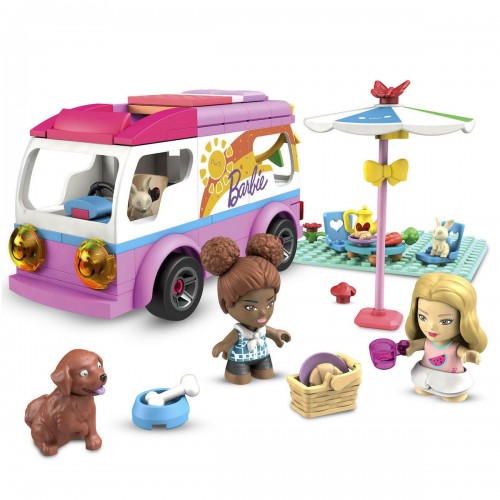MEGA BLOKS BARBIE ΤΡΟΧΟΣΠΙΤΟ (GWR35)