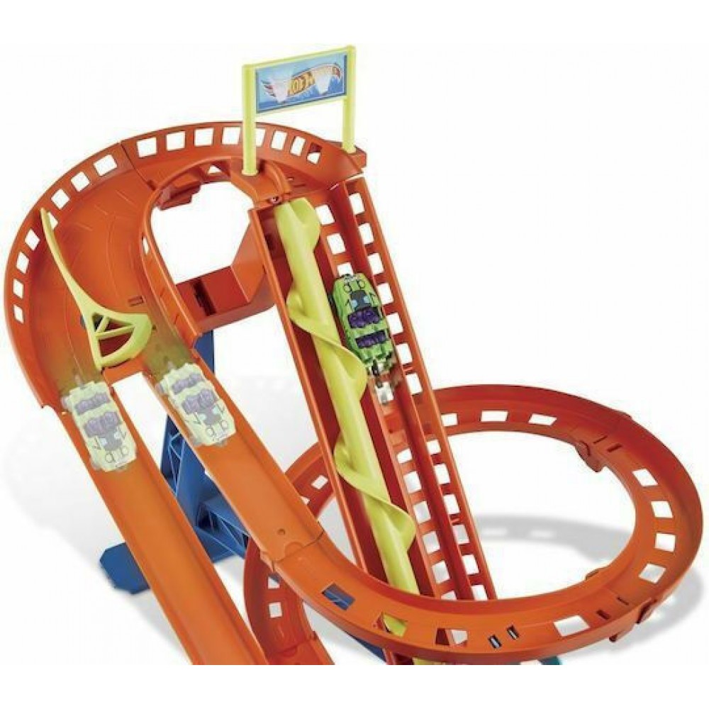 HOT WHEELS CITY - ΠΙΣΤΑ ΡΑΛΙ ΤΡΕΝΑΚΙ ΛΟΥΝΑ ΠΑΡΚ (HJV69)