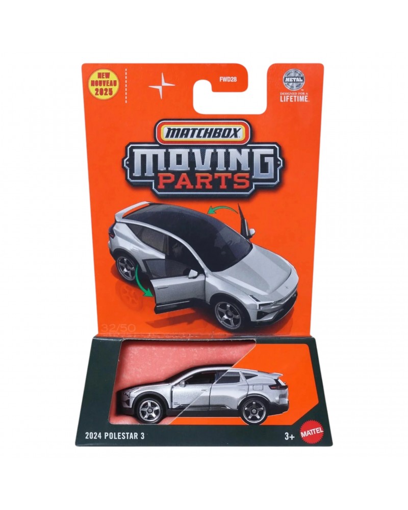 ΑΥΤΟΚΙΝΗΤΑΚΙ MATCHBOX MOVING PARTS 2024 POLESTAR 3 (JBW61)