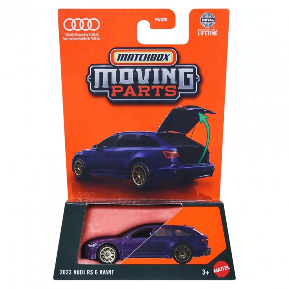 ΑΥΤΟΚΙΝΗΤΑΚΙ MATCHBOX MOVING PARTS 2023 AUDI RS 6 AVANT (JBW84)