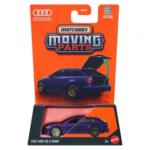 ΑΥΤΟΚΙΝΗΤΑΚΙ MATCHBOX MOVING PARTS 2023 AUDI RS 6 AVANT (JBW84)