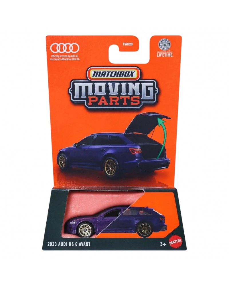 ΑΥΤΟΚΙΝΗΤΑΚΙ MATCHBOX MOVING PARTS 2023 AUDI RS 6 AVANT (JBW84)